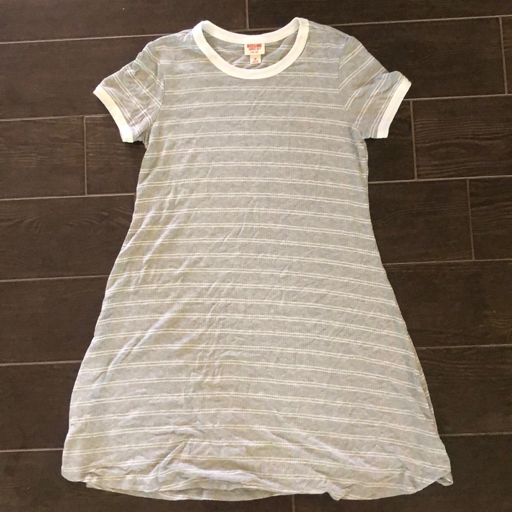 Grey T-shirt dress
